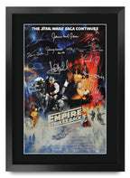 The Empire Strikes Back Movie A3 framed print