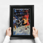 The Empire Strikes Back Movie A3 framed print, view 3