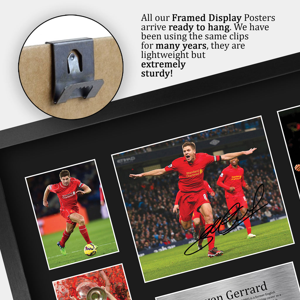 Steven Gerrard Gift A3 framed print, view 5