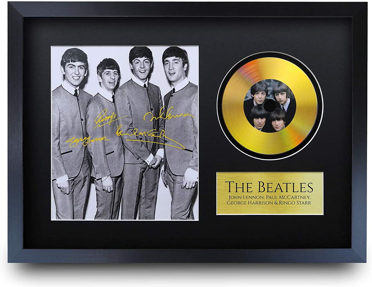 The Beatles John Lennon Paul McCartney George Harrison Ringo Starr A3 framed print