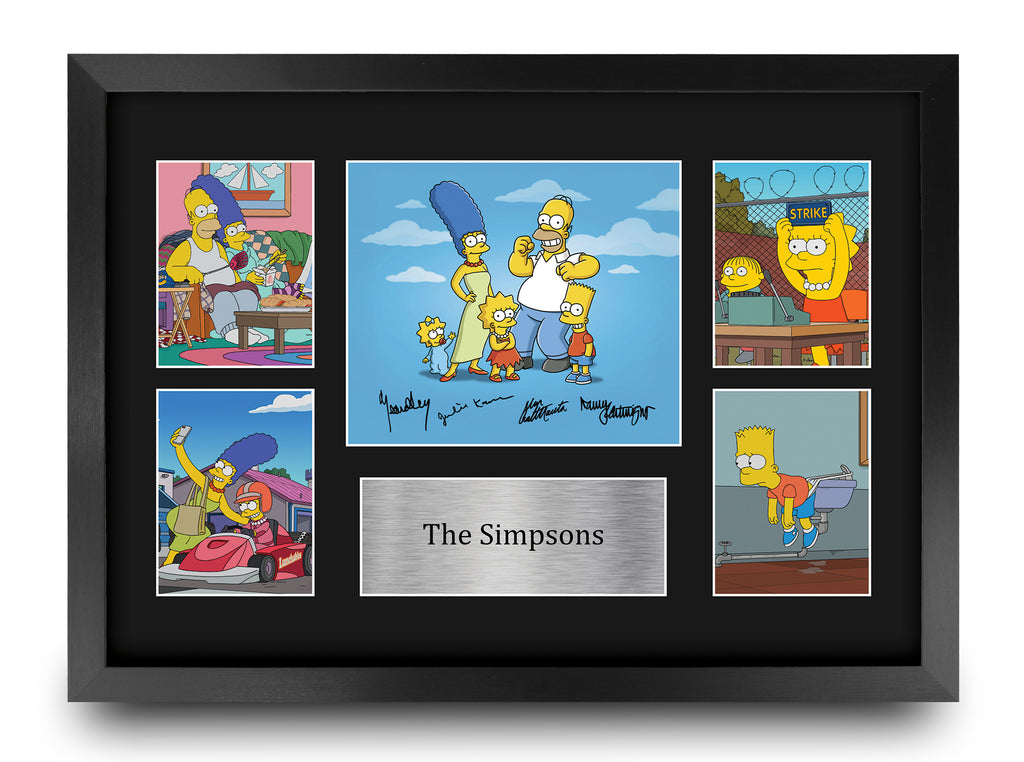 The Simpsons A3 framed print