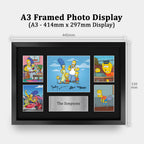 The Simpsons A3 framed print, view 2