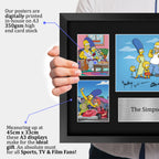 The Simpsons A3 framed print, view 3