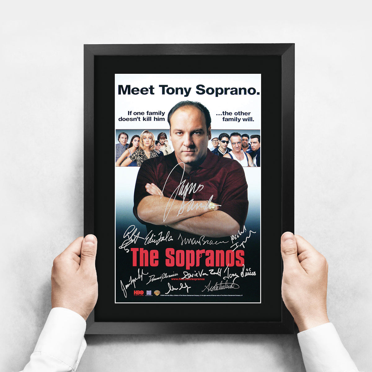 The Sopranos TV Series A3 framed print, view 3