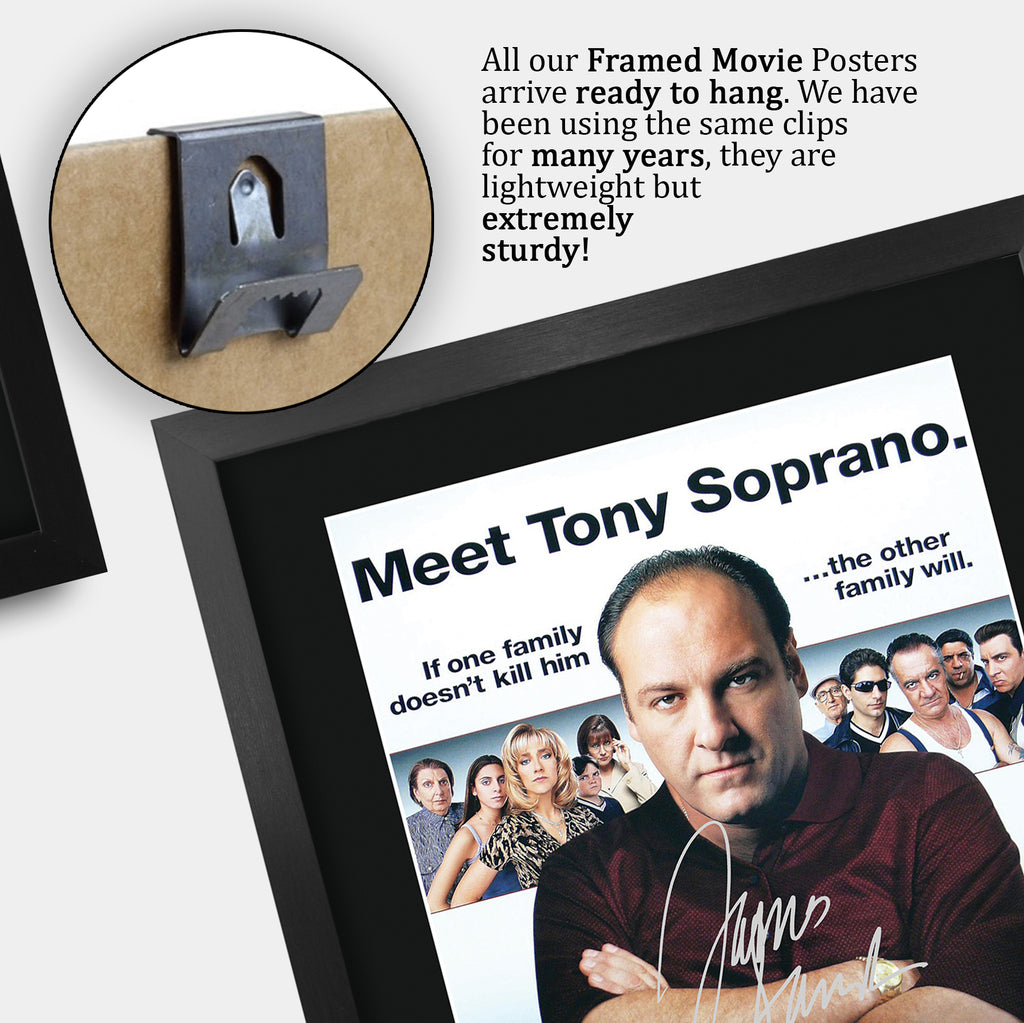 The Sopranos TV Series A3 framed print, view 5