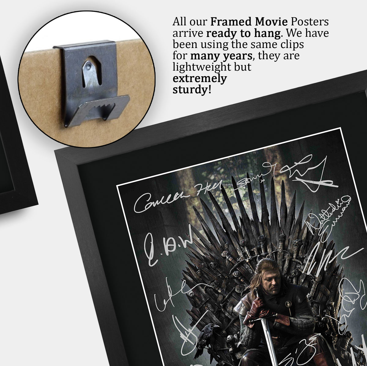 Game of Thrones A3 framed print, view 5