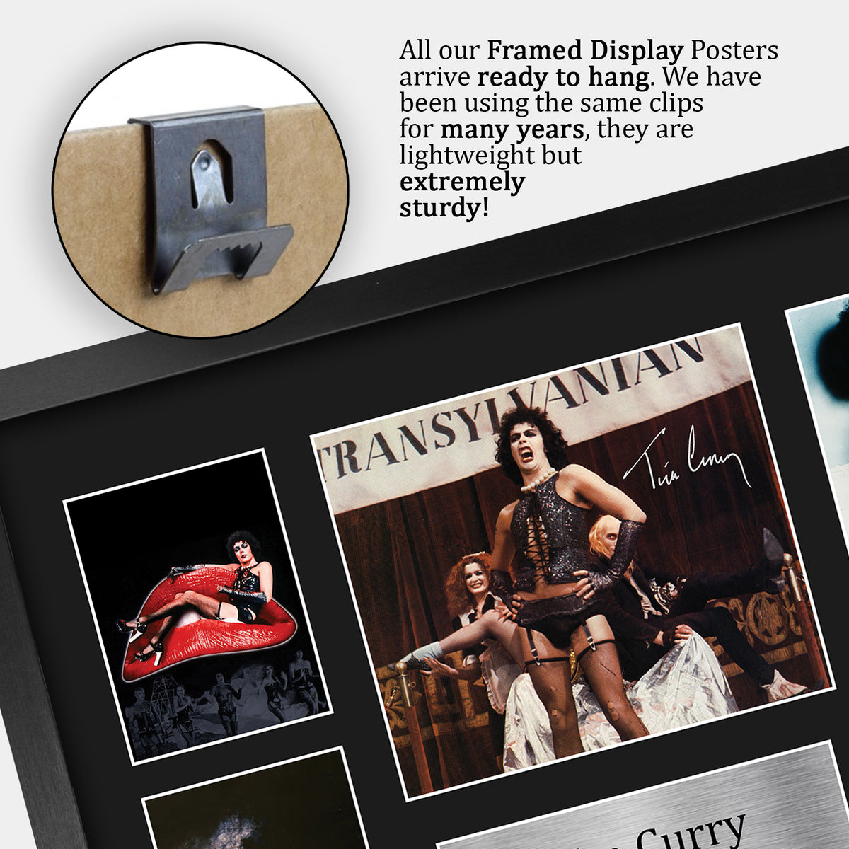 Tim Curry A3 Framed Rocky Horror Picture Show A3 framed print, view 5