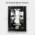 UFC 229 Fight Khabib vs McGregor A3 framed print, view 2