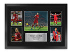 Virgil van Dijk A3 framed print
