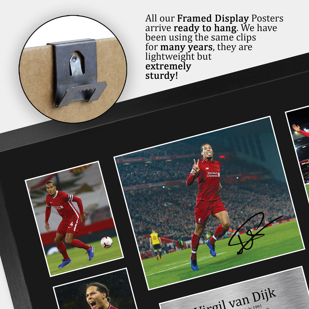 Virgil van Dijk A3 framed print, view 5