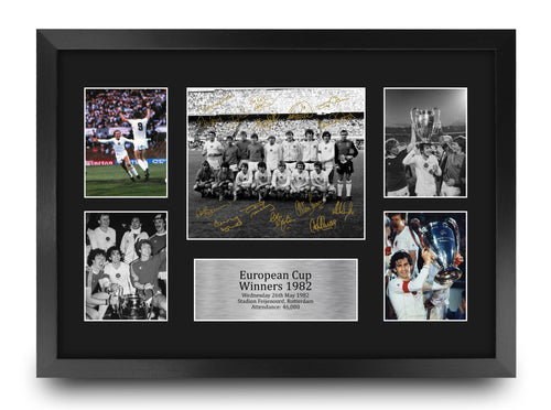 Aston Villa 1982 European Cup Winners A3 framed print