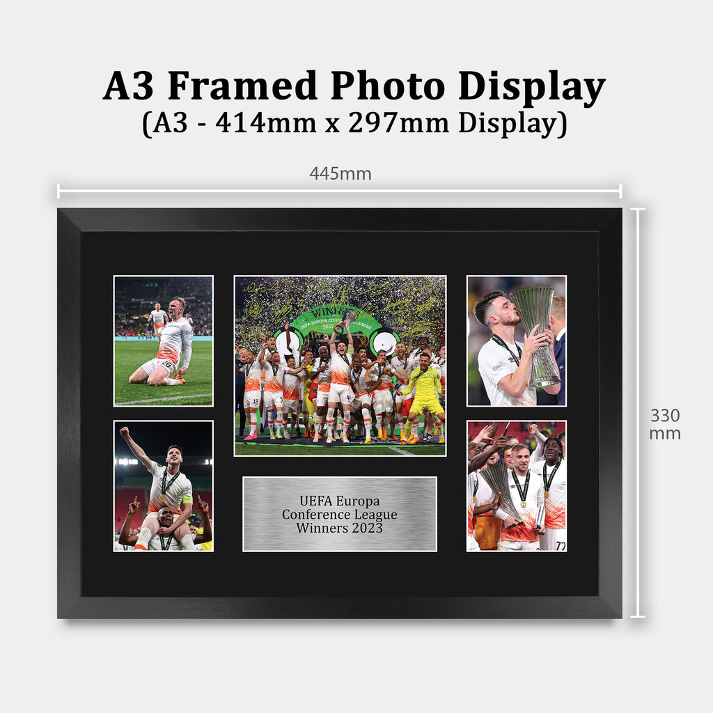 Hammers UEFA Conference League Winners 2022-2023 A3 framed print, view 2