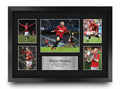 Wayne Rooney Manchester United A3 framed print