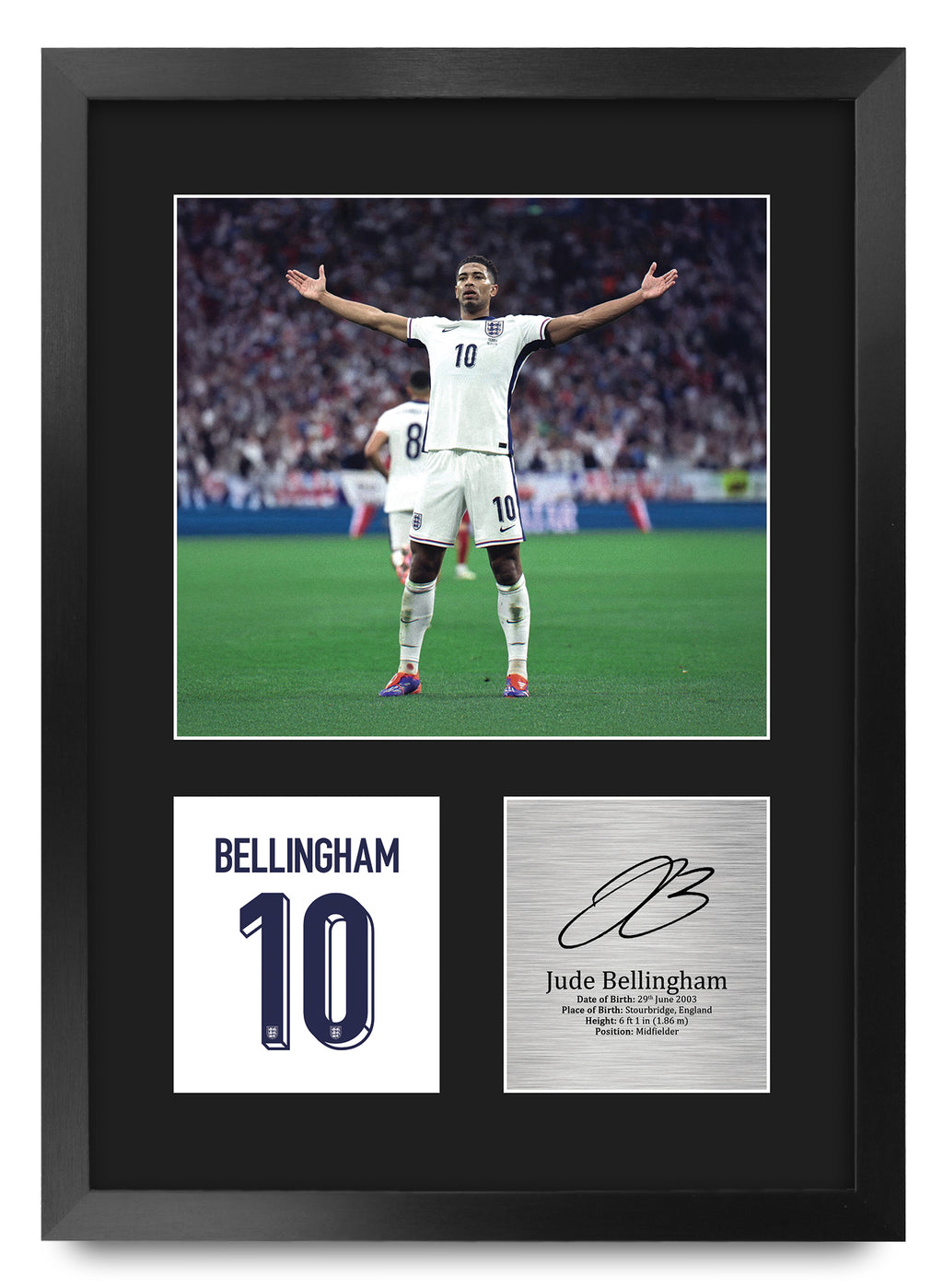 Jude Bellingham England England A3 framed print