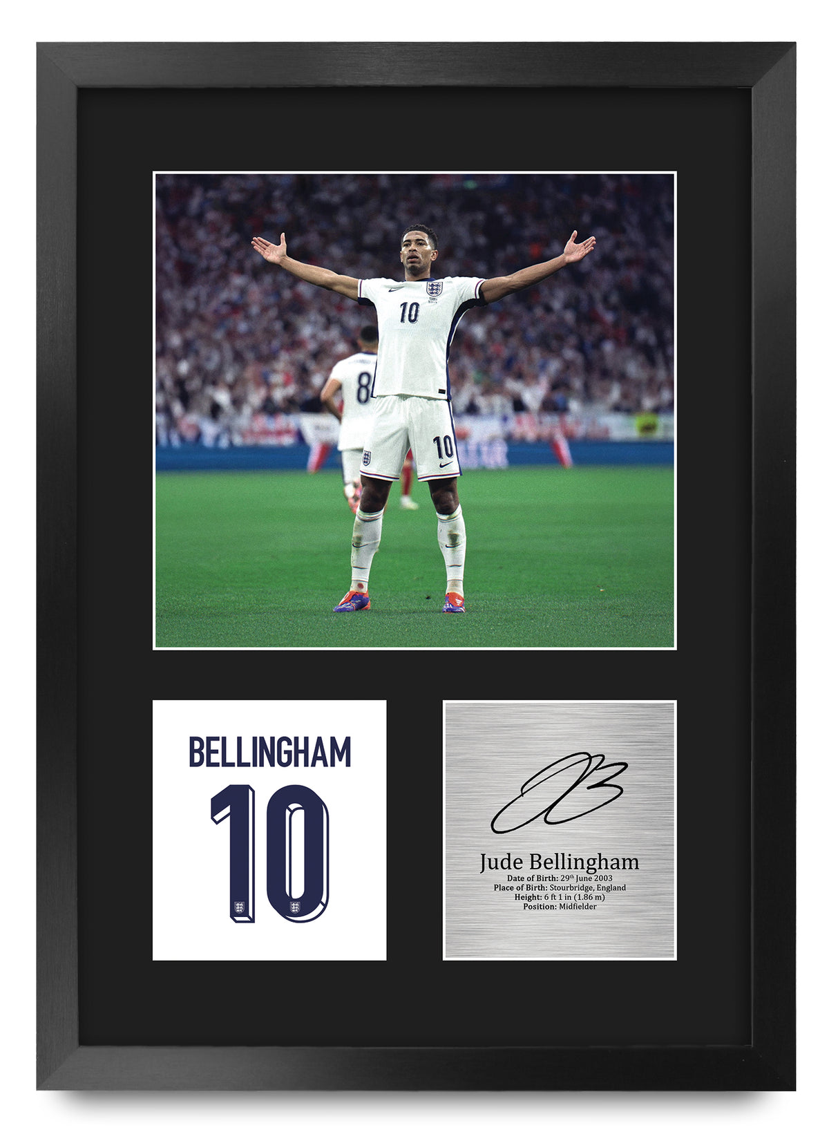Jude Bellingham England England A3 framed print