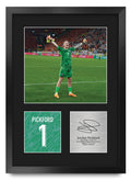 Jordan Pickford England A3 framed print